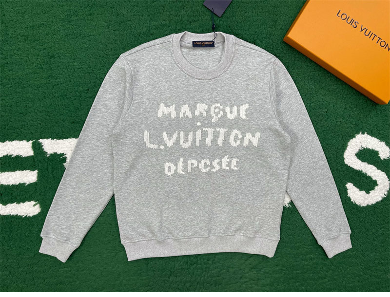 Louis Vuitton 루이비통 MLVD 엠브로이더드 시그니처 스웨트셔츠 맨투맨 레플리카 5번 이미지 - 의류 | 세미샵 레플리카 사이트