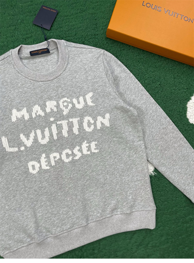 Louis Vuitton 루이비통 MLVD 엠브로이더드 시그니처 스웨트셔츠 맨투맨 레플리카 7번 이미지 - 의류 | 세미샵 레플리카 사이트
