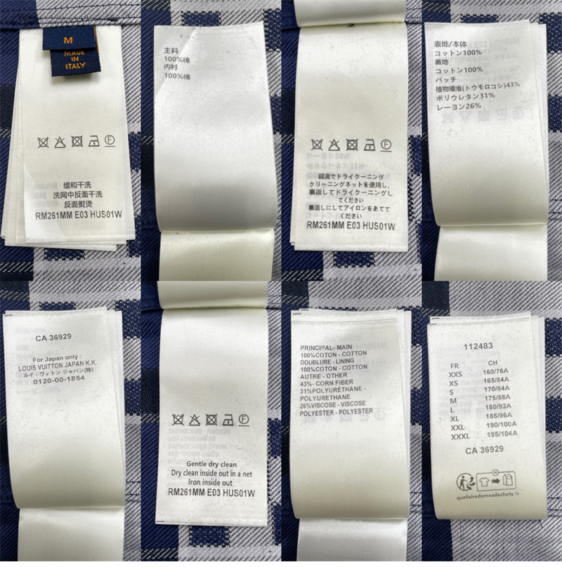 루이비통 루이비통 다미에 플래드 플란넬 셔츠 레플리카 4번 이미지 - 의류 | 세미샵 레플리카 사이트