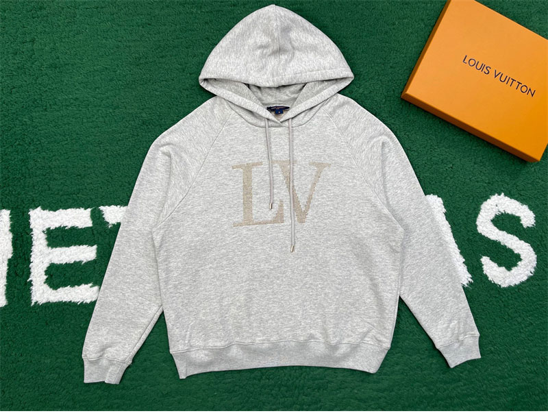 루이비통 라인스톤 LV 후디 (레어) - 상세 이미지