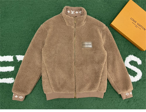 Louis Vuitton 루이비통 로고 패치 후리스 블루종 2컬러 레플리카 1번 이미지 - 의류 | 세미샵 레플리카 사이트