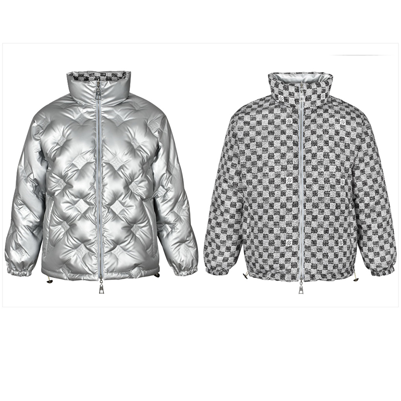 Louis Vuitton 루이비통 메탈릭 모노그램 플라워스 리버서블 퍼퍼 재킷 1AAA6G 레플리카 1번 이미지 - 의류 | 세미샵 레플리카 사이트