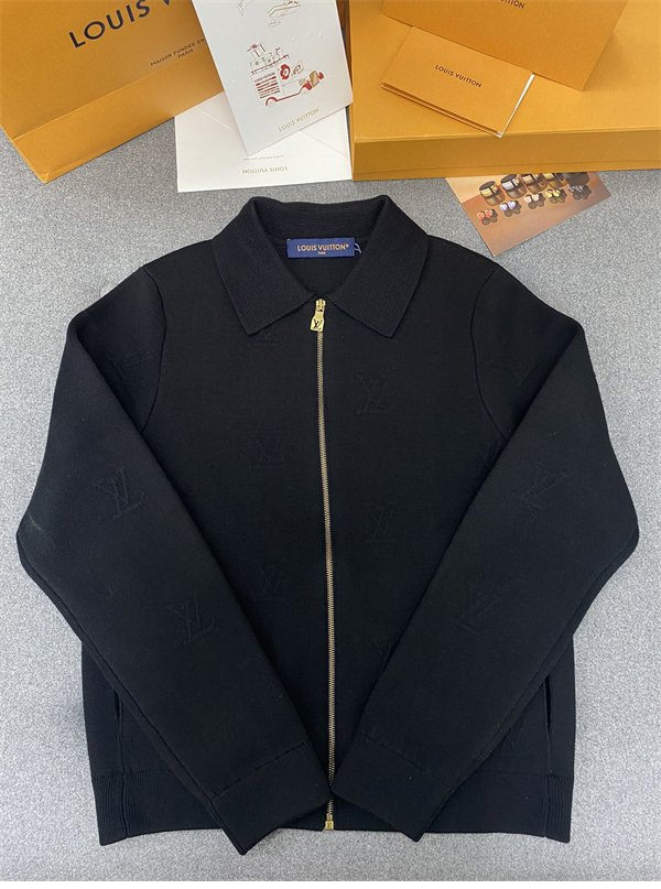 Louis Vuitton 루이비통 모노그램 LV 엠보스드 울 블루종 레플리카 7번 이미지 - 의류 | 세미샵 레플리카 사이트