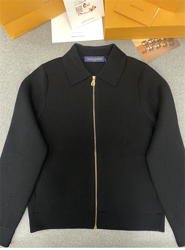 Louis Vuitton 루이비통 모노그램 LV 엠보스드 울 블루종 레플리카 8번 이미지 - 의류 | 세미샵 레플리카 사이트