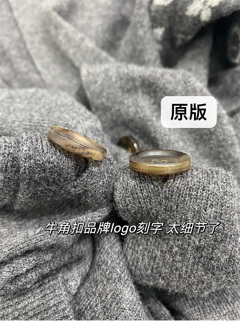 루이비통 모노그램 믹스 캐시미어 V넥 가디건（터보） - 상세 이미지