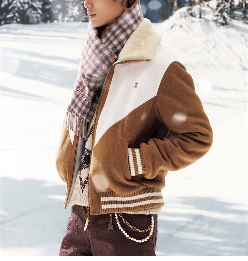 루이비통 루이비통 모노그램 블루종 위드 시어링 카라 자켓（레어） 레플리카 16번 이미지 - 의류 | 세미샵 레플리카 사이트