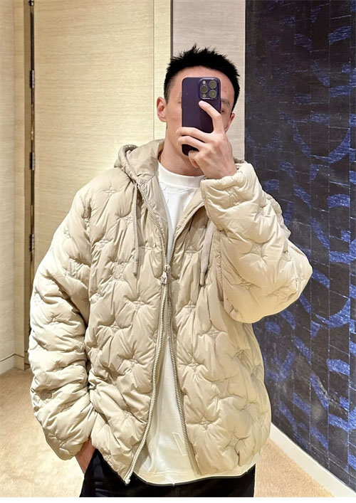 루이비통 루이비통 모노그램 퀼티드 나일론 후드 블루종 레플리카 1번 이미지 - 의류 | 세미샵 레플리카 사이트