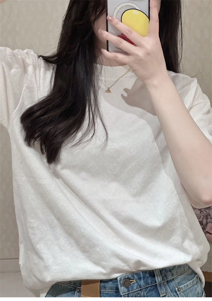 루이비통 모노그램 필 쿠페 반팔 티셔츠 (터보) - 상세 이미지