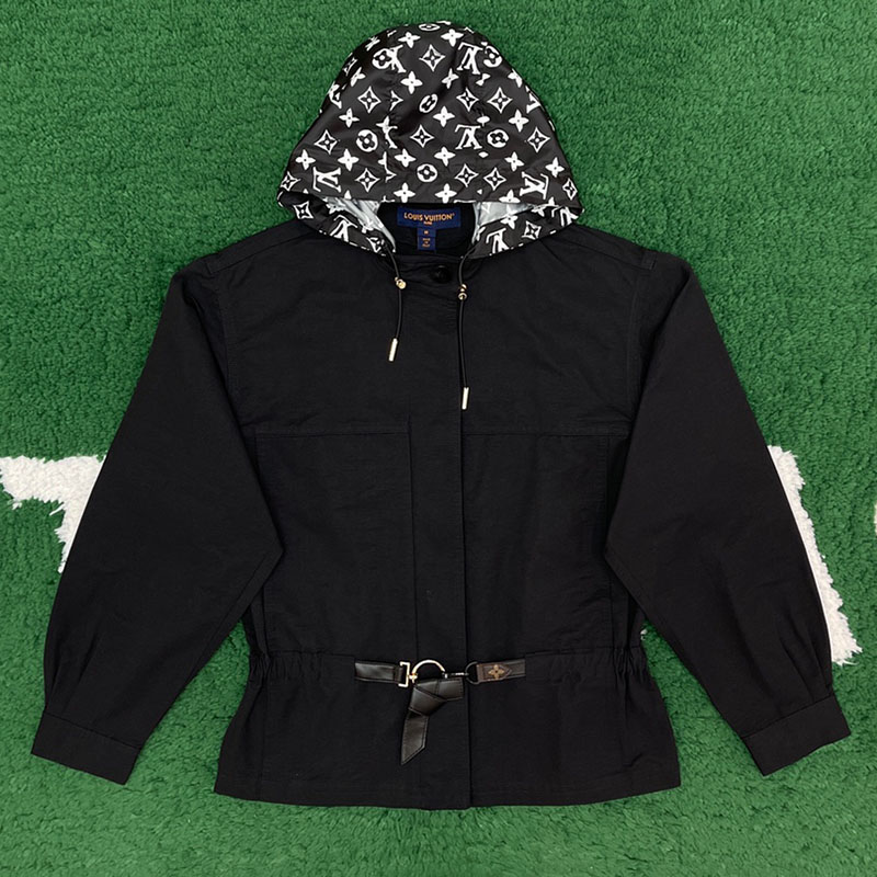 Louis Vuitton 루이비통 숏 후드 파카 블랙 레플리카 1번 이미지 - 의류 | 세미샵 레플리카 사이트
