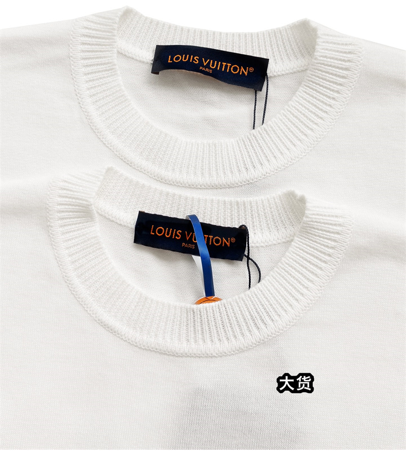 루이비통 엠벨리시드 LV 리본 반팔 티셔츠 - 상세 이미지
