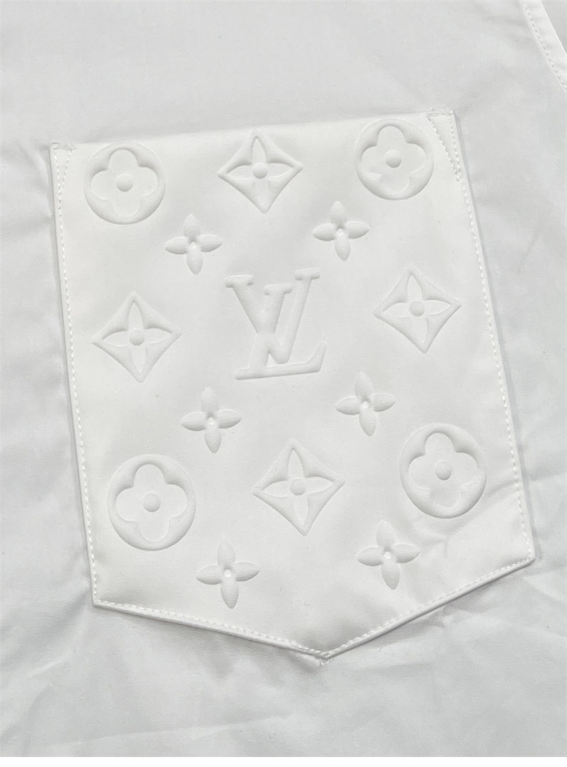 루이비통 루이비통 엠보스드 포켓 롱 슬리브드 셔츠 레플리카 12번 이미지 - 의류 | 세미샵 레플리카 사이트