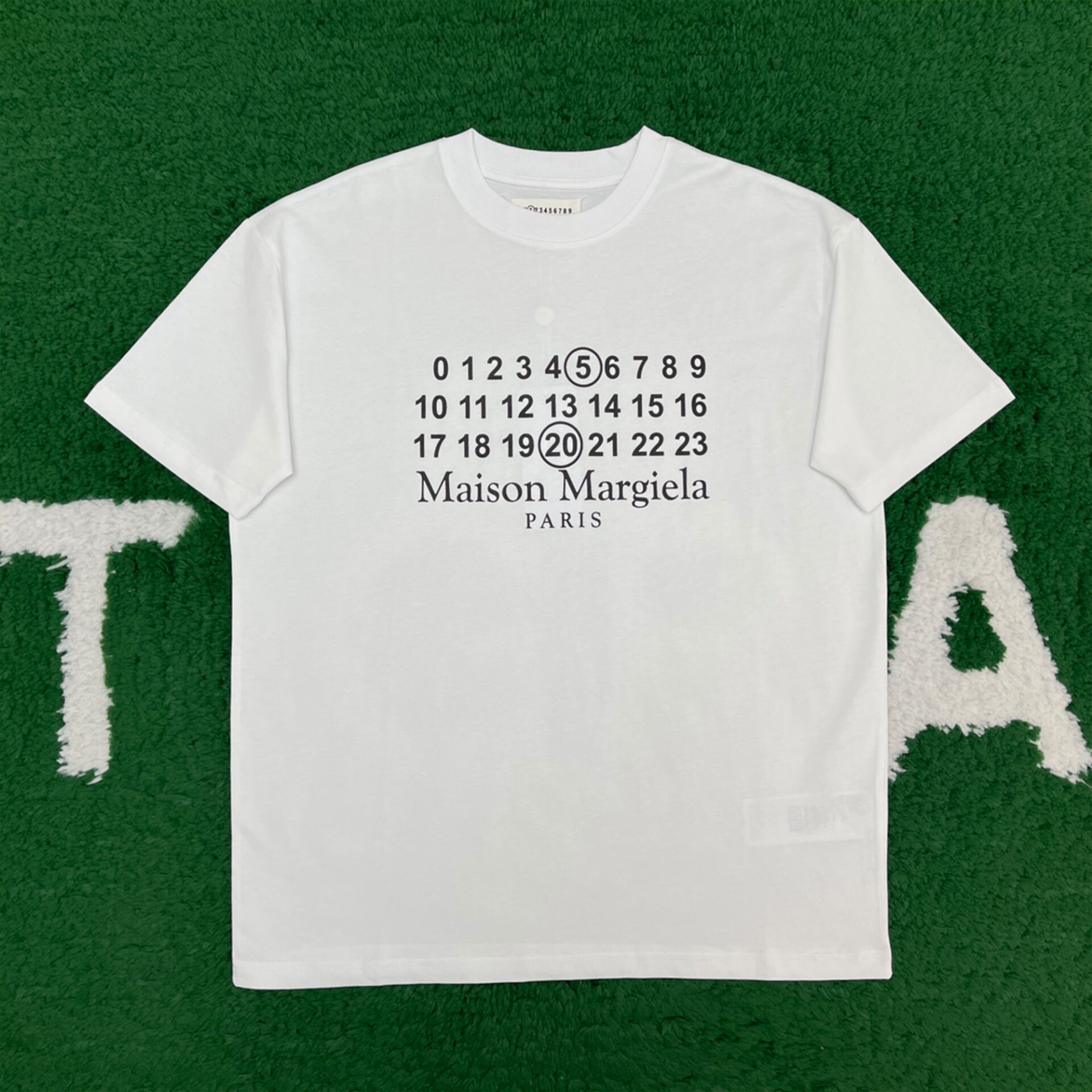 마르지엘라 MM6 시그니처 520 루즈핏 반팔 티셔츠 “2COLOR”