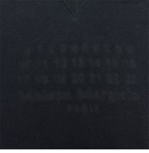 메종마르지엘라 MM6 넘버스 로고 후디（레어） - 상세 이미지
