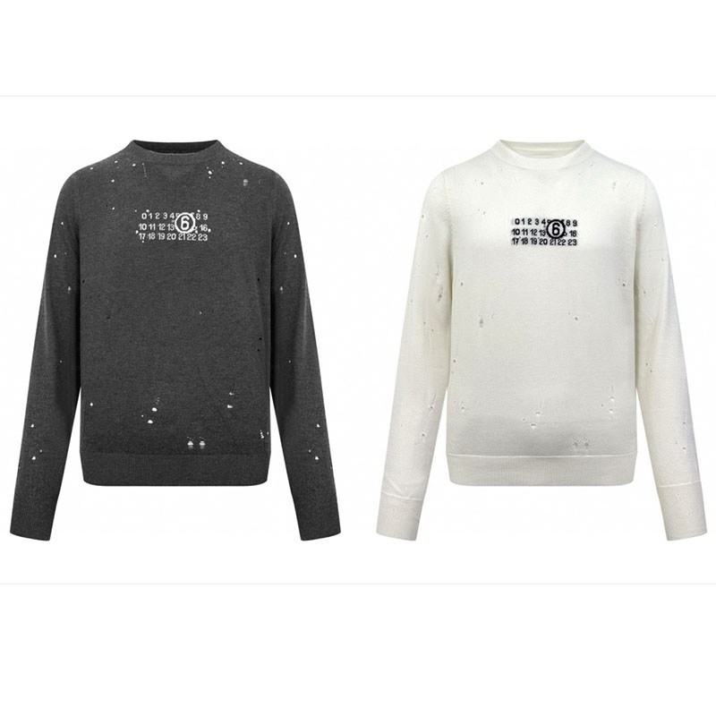 Maison Margiela 메종마르지엘라 뉴메릭 시그니처 MM6 스웨터 레플리카 1번 이미지 - 의류 | 세미샵 레플리카 사이트