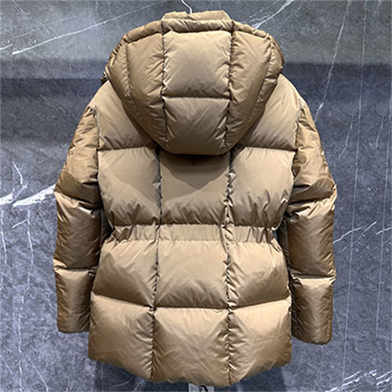 Moncler 몽클레어 Agneux 아그녹스 스퀘어 퀼팅 후드 숏 다운 패딩 자켓 레플리카 9번 이미지 - 의류 | 세미샵 레플리카 사이트