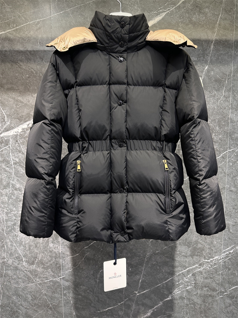 Moncler 몽클레어 Agneux 아그녹스 스퀘어 퀼팅 후드 숏 다운 패딩 자켓 레플리카 14번 이미지 - 의류 | 세미샵 레플리카 사이트