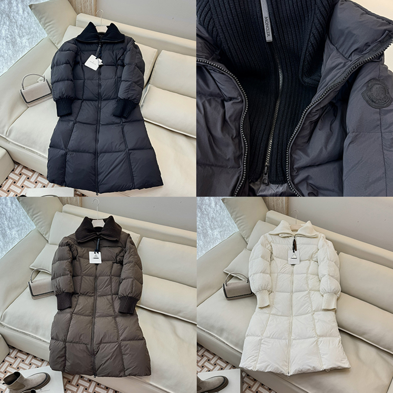 Moncler 몽클레어 Brerelle 브레렐 롱 다운 패딩 자켓 레플리카 1번 이미지 - 의류 | 세미샵 레플리카 사이트