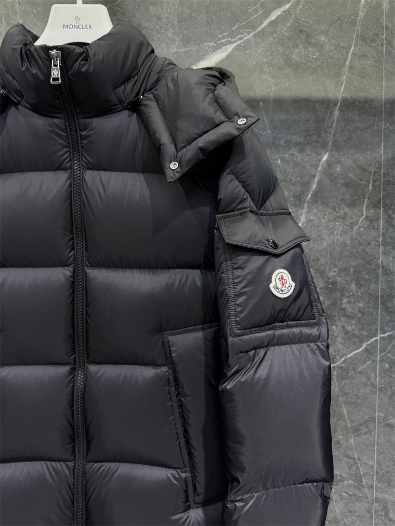 Moncler 몽클레어 Couyere 쿠예르 후드 숏 다운 패딩 자켓 레플리카 11번 이미지 - 의류 | 세미샵 레플리카 사이트