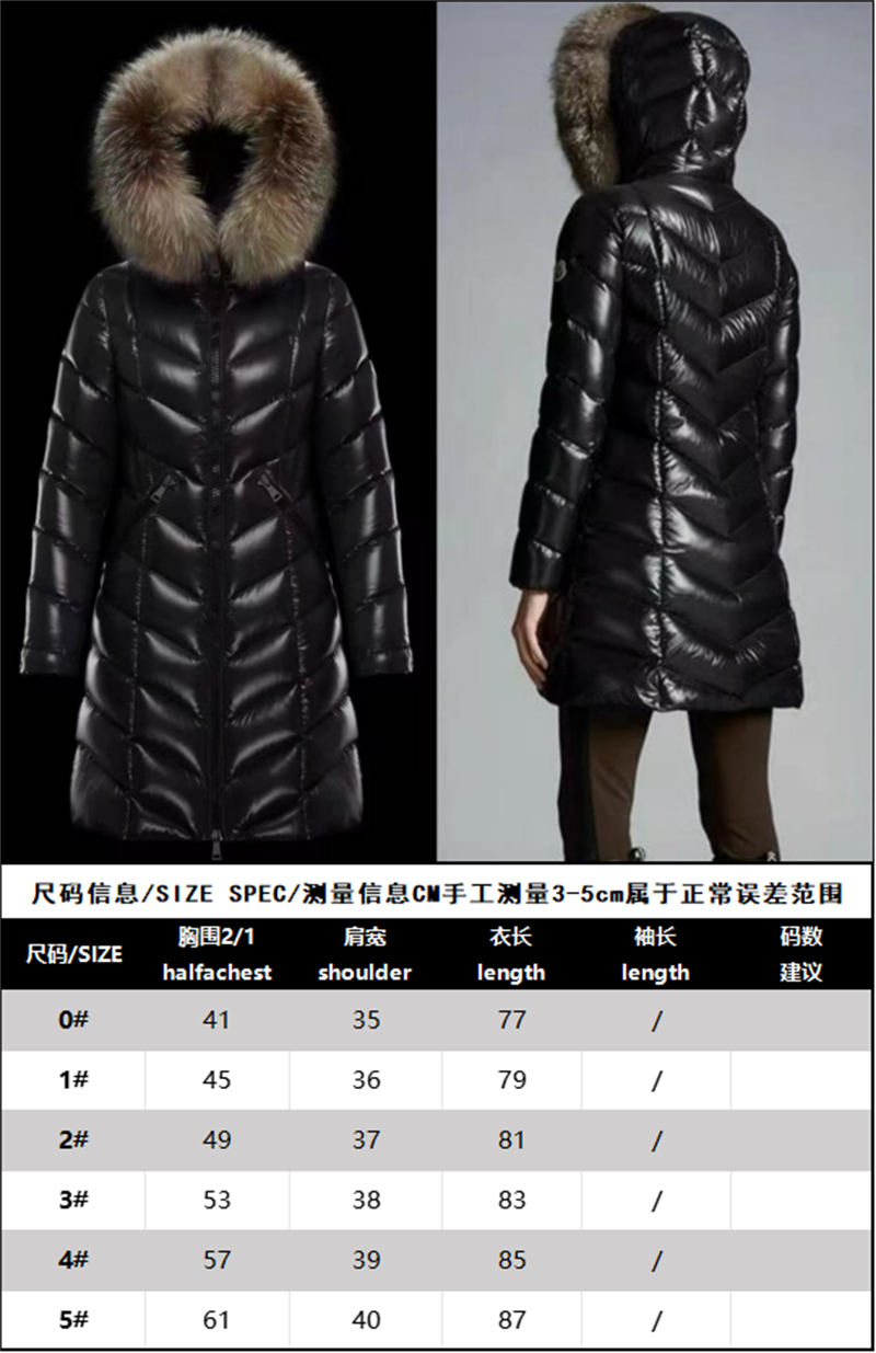Moncler 몽클레어 Fulmarus 풀마러스 여성 다운 패딩 자켓 레플리카 14번 이미지 - 의류 | 세미샵 레플리카 사이트