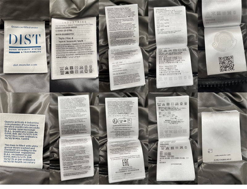 Moncler 몽클레어 Maya 마야 숏 다운 패딩 자켓 레플리카 16번 이미지 - 의류 | 세미샵 레플리카 사이트