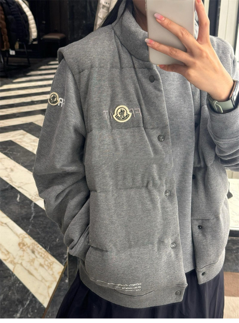 Moncler 몽클레어 x 프라그먼트 코튼 다운 질레 레플리카 4번 이미지 - 의류 | 세미샵 레플리카 사이트