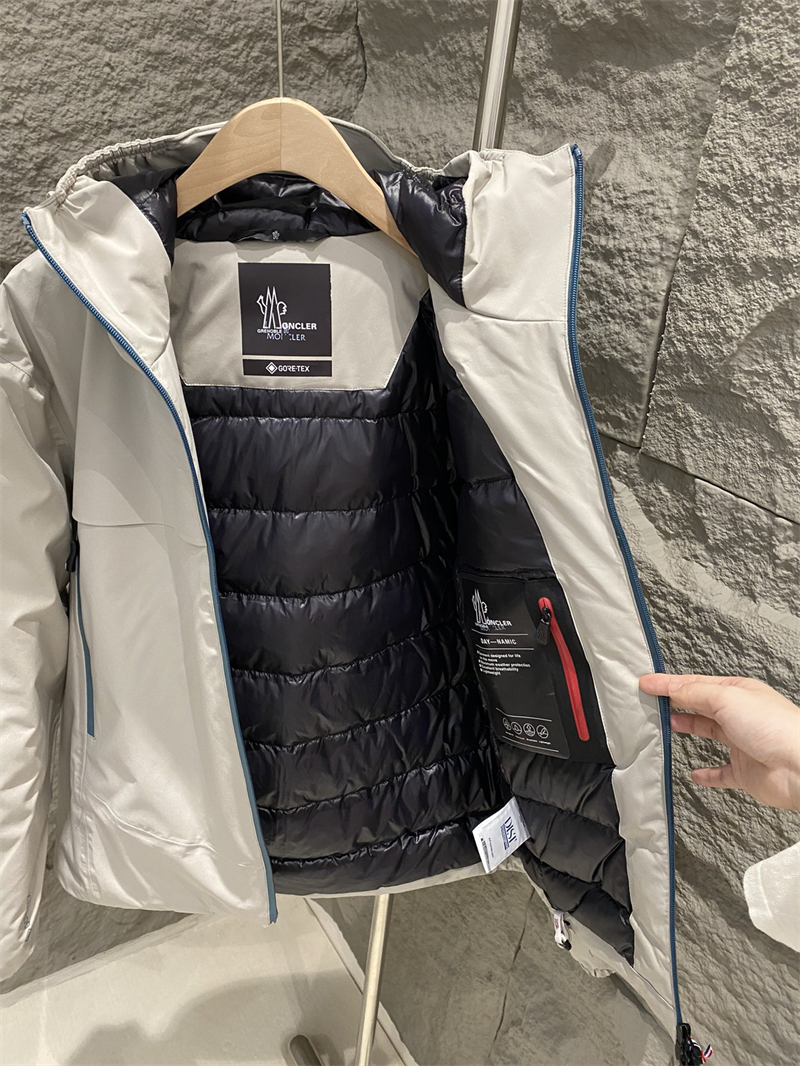 Moncler 몽클레어 그레노블 쉽톤 윈드브레이커 후드 블랙 레플리카 11번 이미지 - 의류 | 세미샵 레플리카 사이트