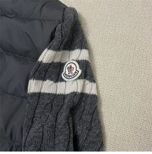 Moncler 몽클레어 디몬트 니트 패널 패딩 자켓 레플리카 12번 이미지 - 의류 | 세미샵 레플리카 사이트