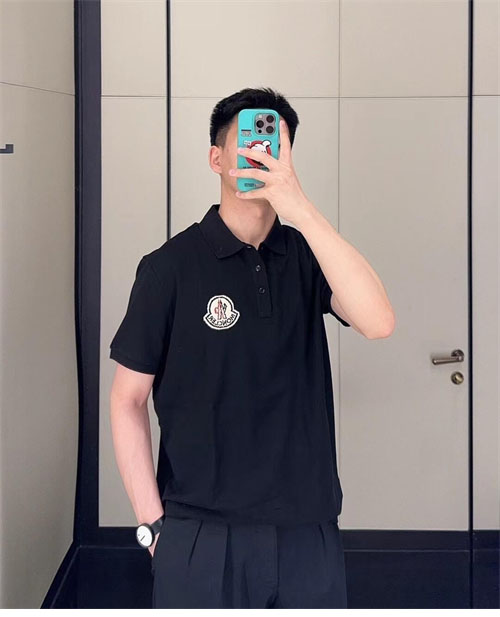 몽클레어 로고 와펜 패치 pk 반팔（세븐） - 상세 이미지