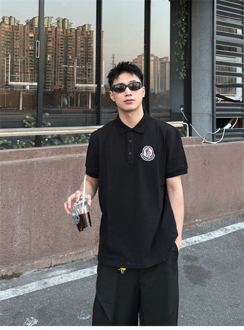 몽클레어 로고 와펜 패치 pk 반팔（세븐） - 상세 이미지