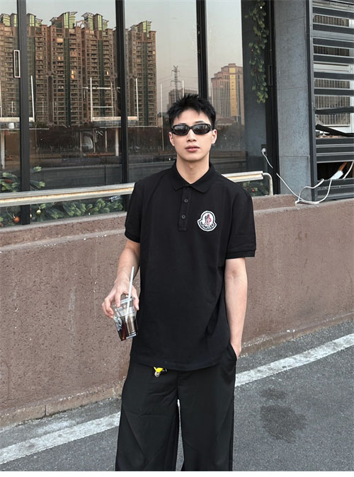 몽클레어 로고 와펜 패치 pk 반팔（세븐） - 상세 이미지