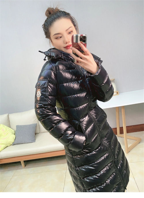 몽클레어 모카 Moka 다운 롱 패딩 자켓 - 상세 이미지