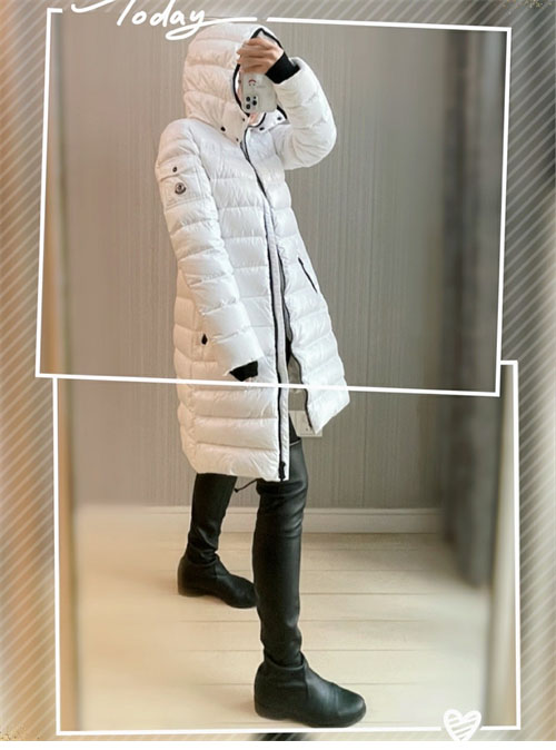 몽클레어 모카 Moka 다운 롱 패딩 자켓 - 상세 이미지