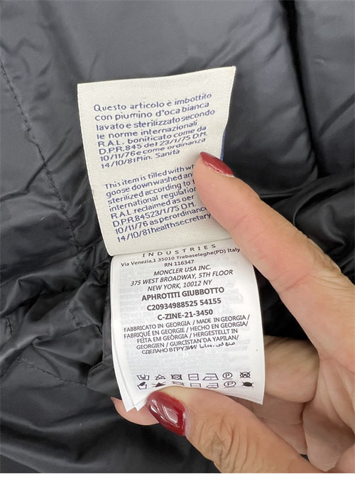 Moncler 몽클레어 아프로티 Aphroti 다운 패딩 자켓 레플리카 9번 이미지 - 의류 | 세미샵 레플리카 사이트