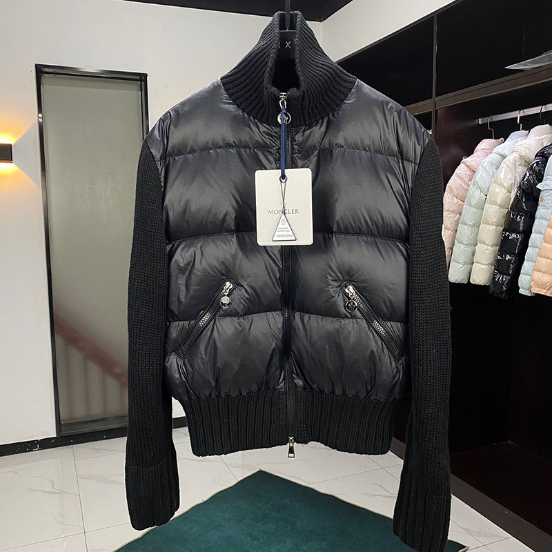 Moncler 몽클레어 여성용 니트 숏 패딩 레플리카 1번 이미지 - 의류 | 세미샵 레플리카 사이트