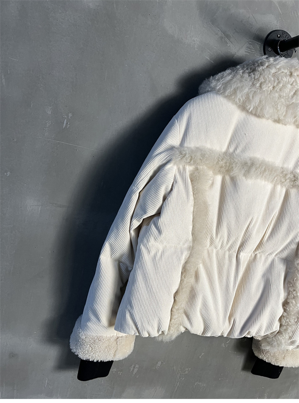 몽클레어 칼레우 Caleu 그레노블 코듀로이 숏 다운 자켓 - 상세 이미지