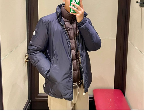 몽클레어 펙렛 peclet 양면 다운 패딩 자켓 - 상세 이미지