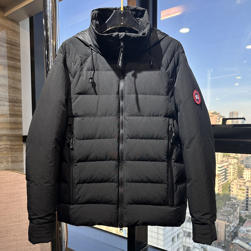 캐나다구스 캐나다구스 하이브리드 퀼티드 니트 후드 자켓 블랙 레플리카 3번 이미지 - 의류 | 세미샵 레플리카 사이트