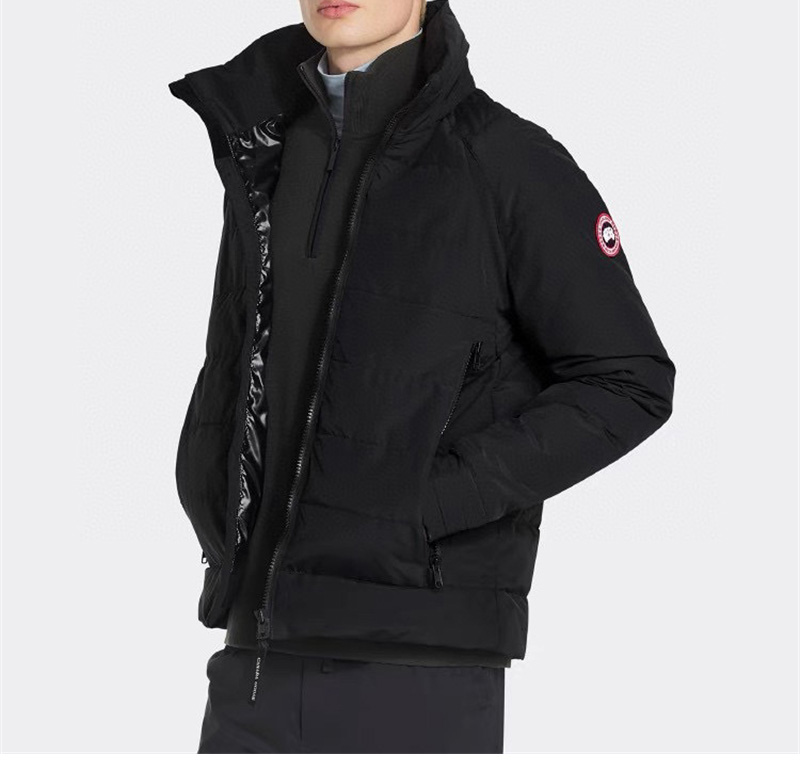 캐나다구스 캐나다구스 하이브리드 퀼티드 니트 후드 자켓 블랙 레플리카 8번 이미지 - 의류 | 세미샵 레플리카 사이트