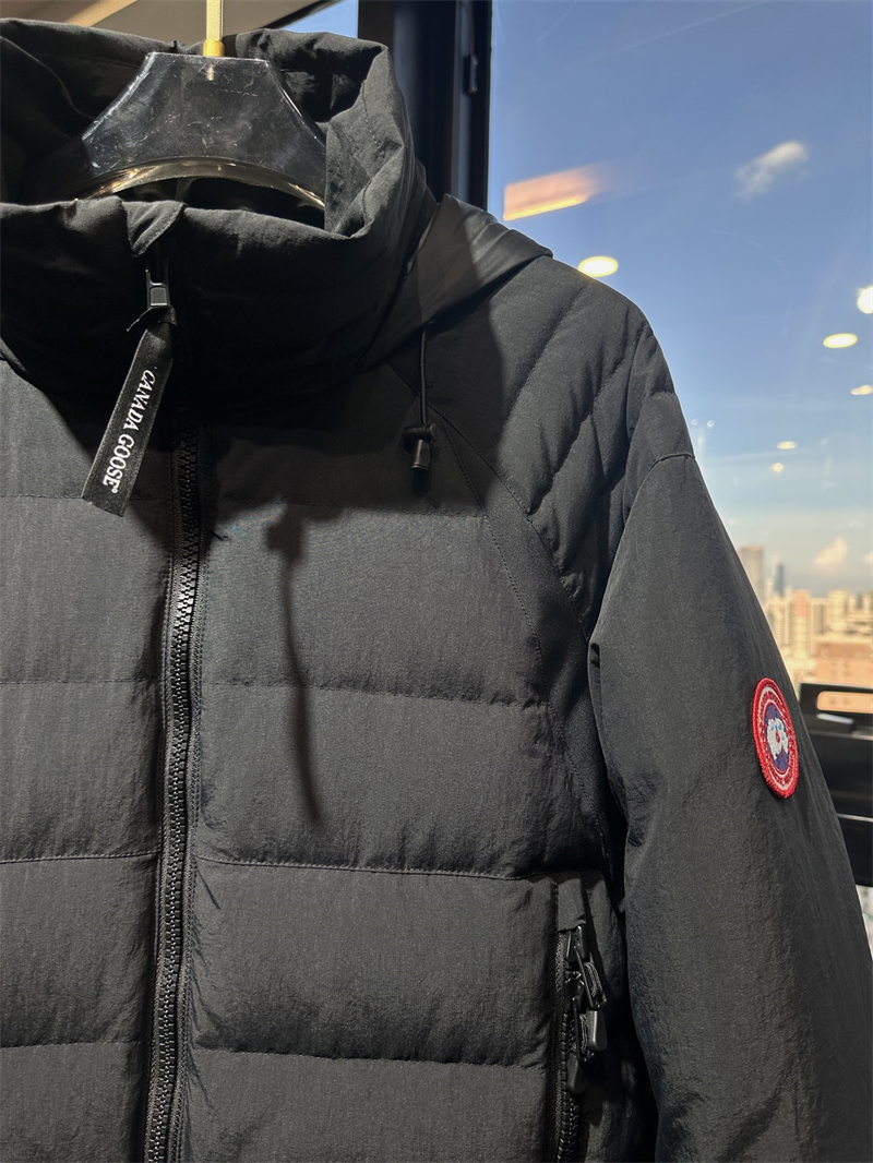 캐나다구스 캐나다구스 하이브리드 퀼티드 니트 후드 자켓 블랙 레플리카 1번 이미지 - 의류 | 세미샵 레플리카 사이트