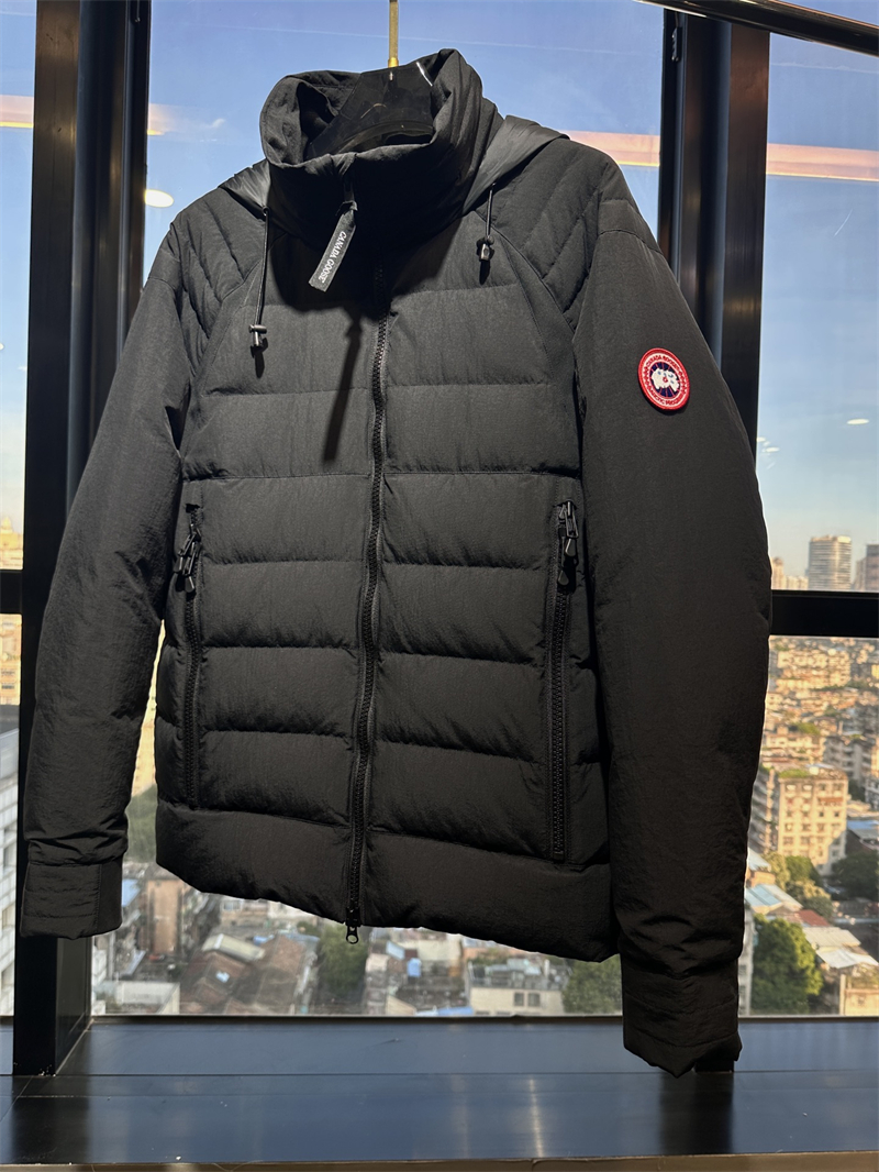 캐나다구스 캐나다구스 하이브리드 퀼티드 니트 후드 자켓 블랙 레플리카 11번 이미지 - 의류 | 세미샵 레플리카 사이트