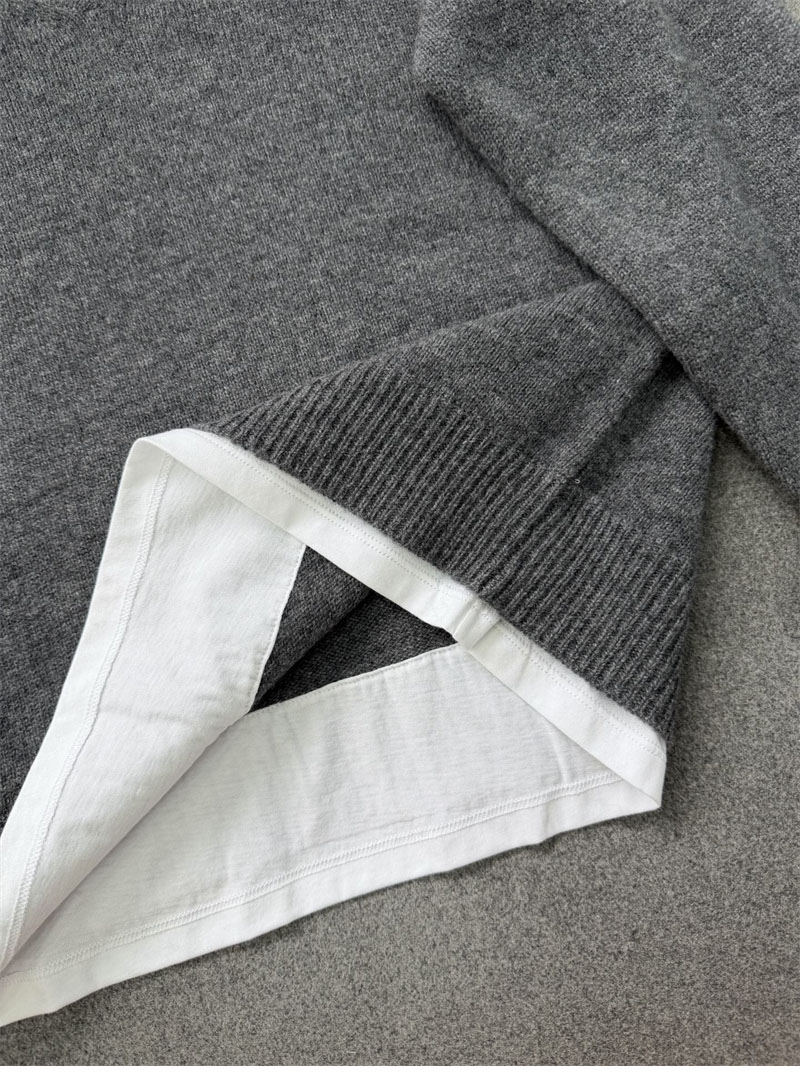 미우미우 미우미우 레이어드 캐시미어 스웨터（TJ공장） 레플리카 19번 이미지 - 의류 | 세미샵 레플리카 사이트