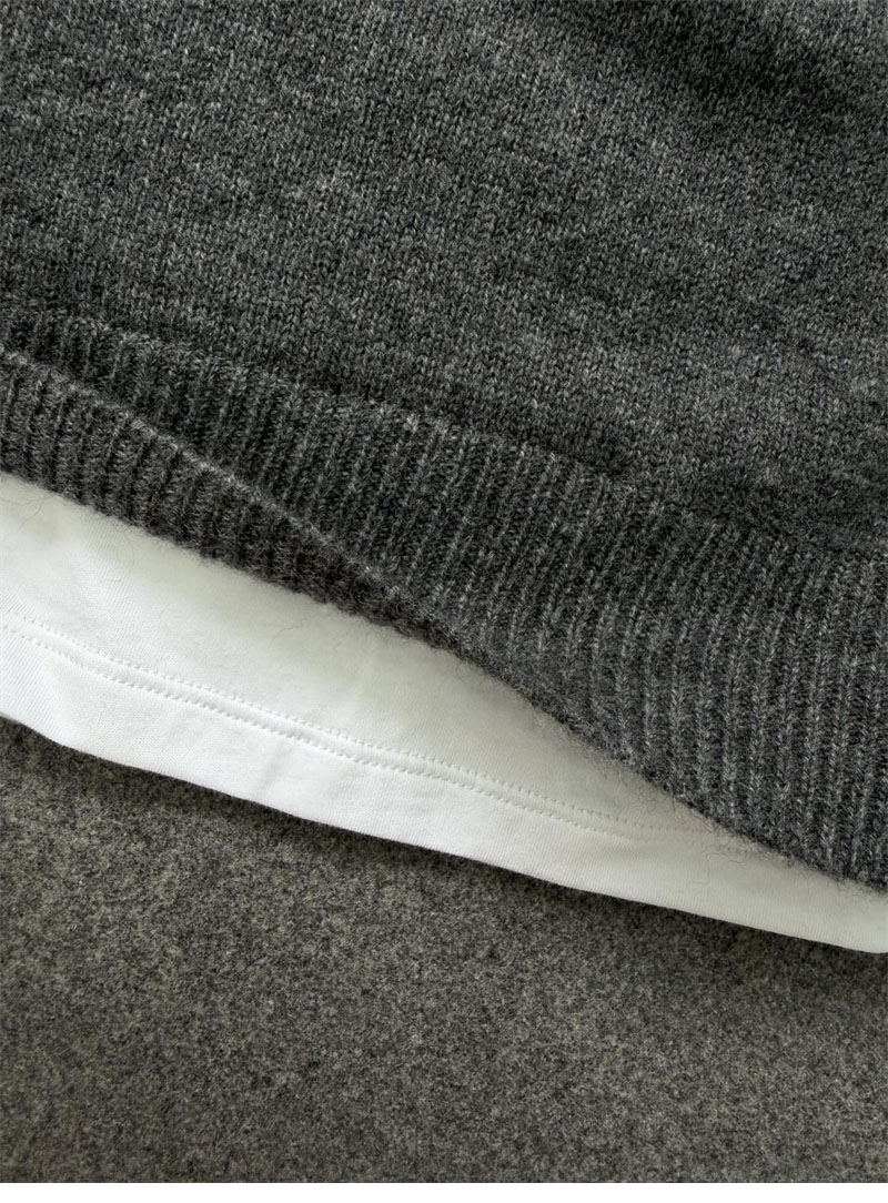 미우미우 미우미우 레이어드 캐시미어 스웨터（TJ공장） 레플리카 10번 이미지 - 의류 | 세미샵 레플리카 사이트