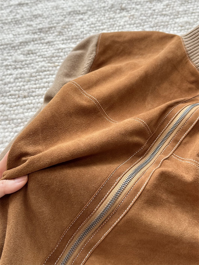 미우미우 미우미우 울 앤 레더 지퍼 가디건 레플리카 22번 이미지 - 의류 | 세미샵 레플리카 사이트