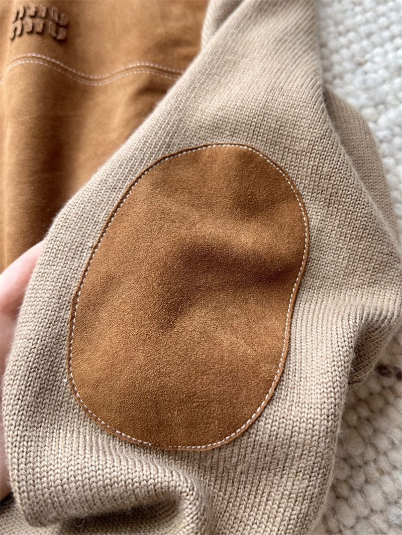 미우미우 미우미우 울 앤 레더 지퍼 가디건 레플리카 18번 이미지 - 의류 | 세미샵 레플리카 사이트