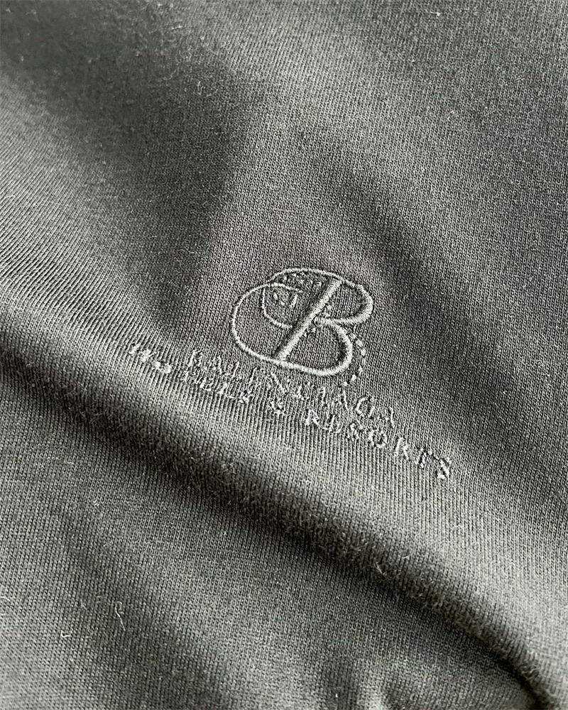 발렌시아가 발렌시아가 22ss 호텔 로고 자수 루즈핏 반팔 티셔츠 레플리카 4번 이미지 - 의류 | 세미샵 레플리카 사이트