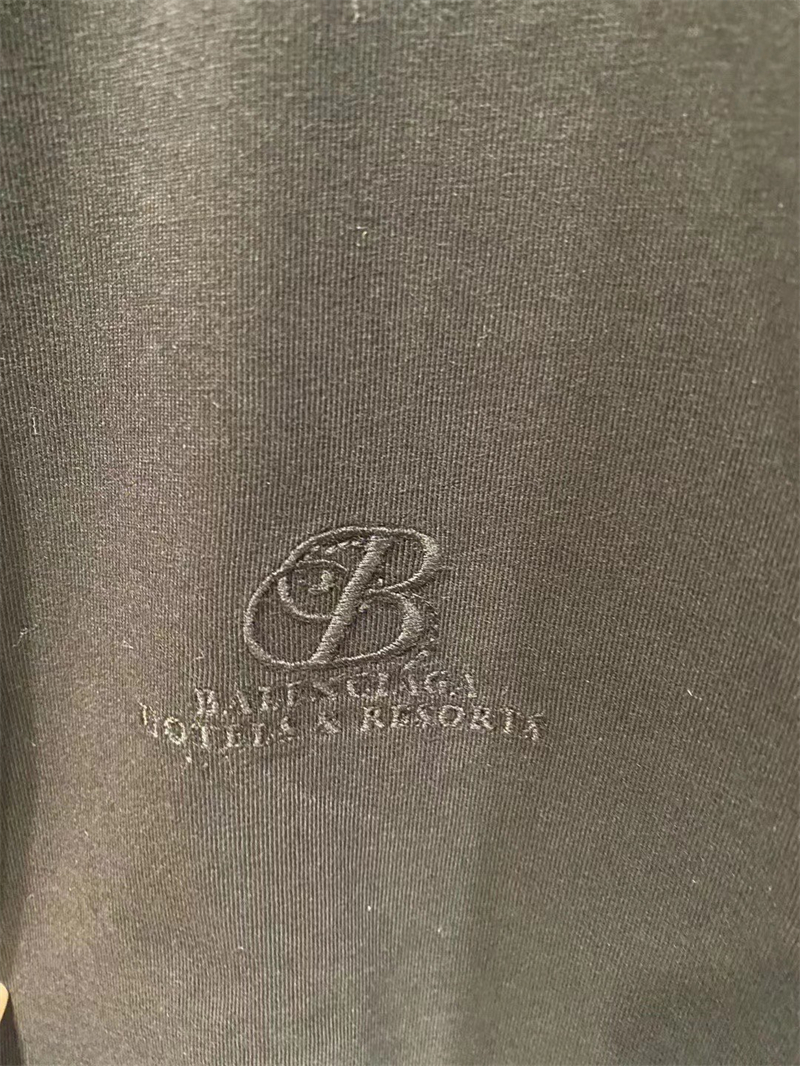 발렌시아가 발렌시아가 22ss 호텔 로고 자수 루즈핏 반팔 티셔츠 레플리카 8번 이미지 - 의류 | 세미샵 레플리카 사이트