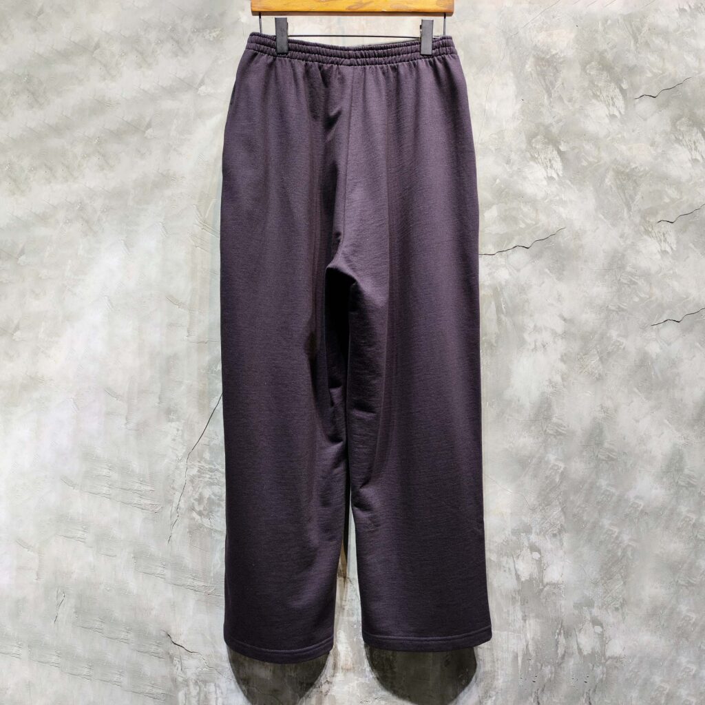 발렌시아가 24SS 배기 스웻팬츠 블랙 - 상세 이미지