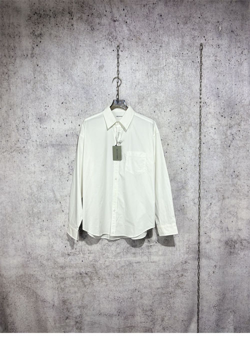 발렌시아가 24SS 백로고 긴팔 셔츠 - 상세 이미지