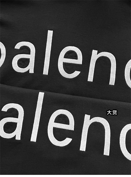 발렌시아가 BAL.COM 후드 - 상세 이미지