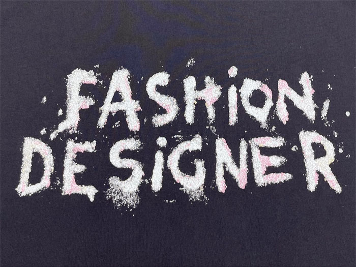 발렌시아가 FASHION DESIGNER 반팔 티셔츠 (레어) - 상세 이미지
